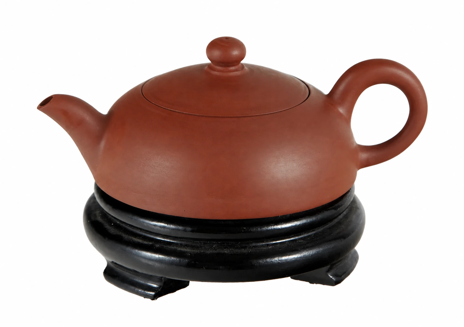 Banyue red-clay teapot by Zhang Jincai