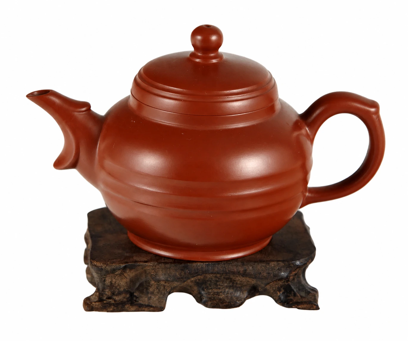 Fengyun red-clay teapot by Zhang Jincai