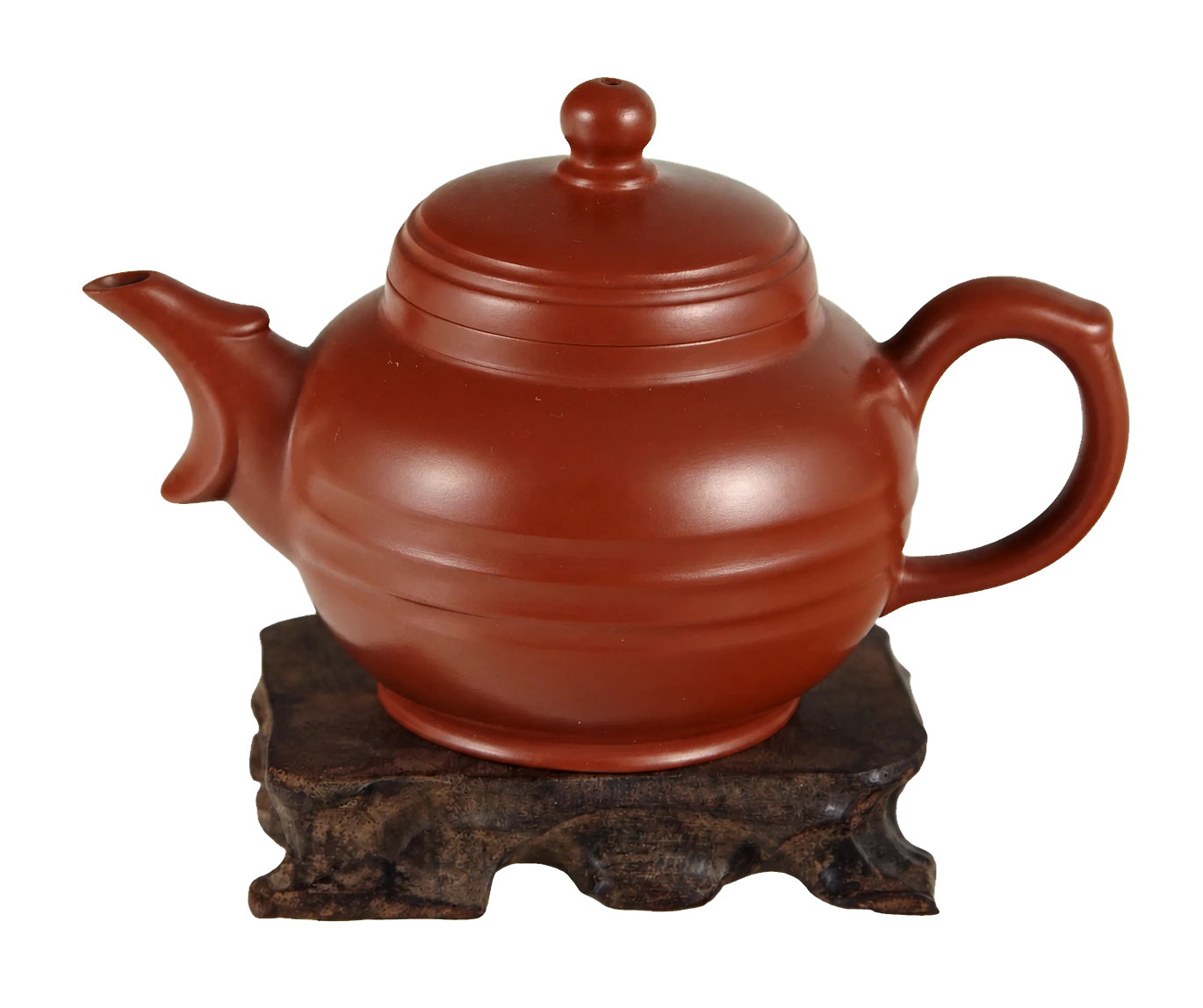 Fengyun red-clay teapot by Zhang Jincai